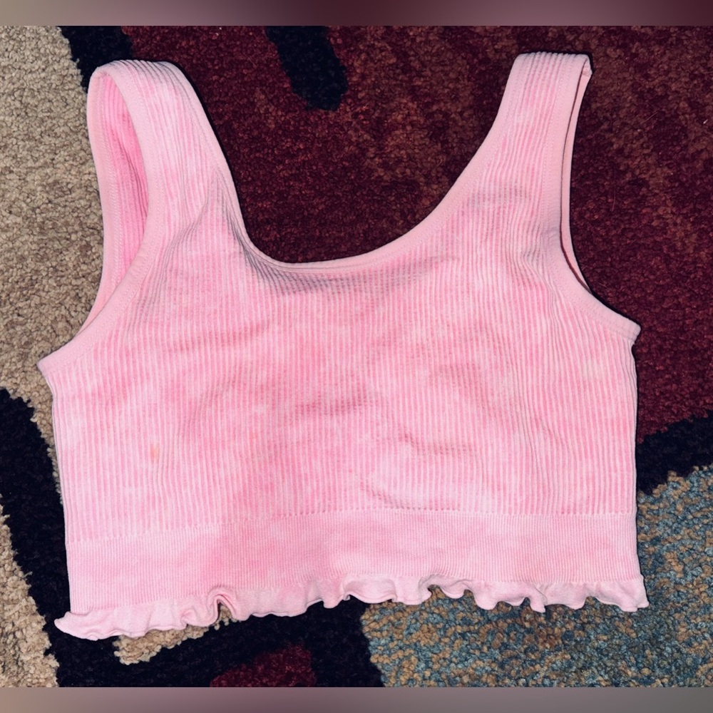 Seamless Ruffle Bralette - Picture 2 of 3